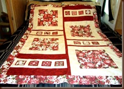 Back of Terri's cuddle quilt