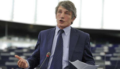 David Sassoli presidente del Parlamento europeo