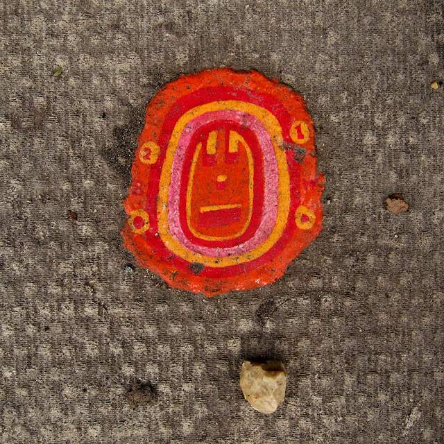 Chewing Gum Art on The Streets By Ben Wilson. Photograph by Tim Irving