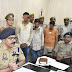 गाजीपुर में सरगना समेत साल्वर गैंग के तीन सदस्य गिरफ्तार