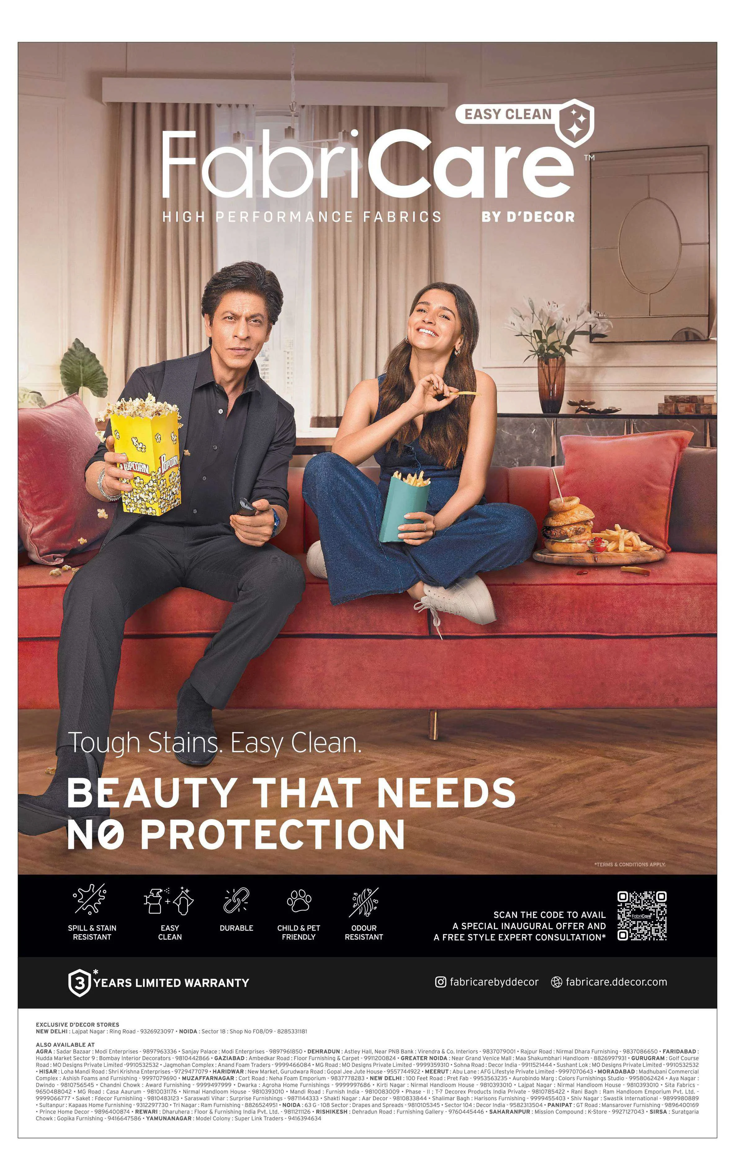 Newspaper Advertisement of Brands Endorsed by Shah Rukh Khan