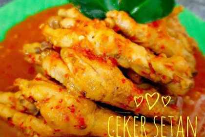 Resep Ceker Setan Presto yang membuat kamu Kepedasan