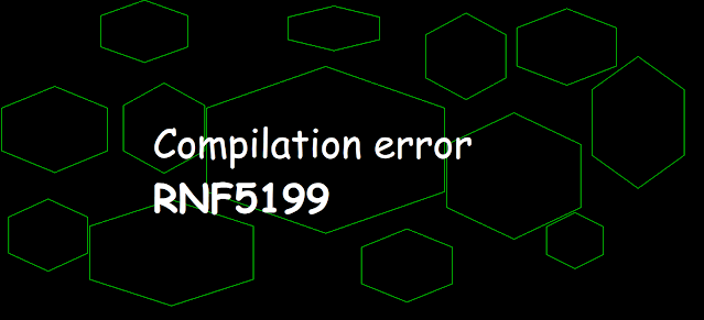 Compilation error RNF5199, RNF5199, compilation error, compile time error in ibmi as400, compile time error in rpg, Factor 2 operand is not valid for EXFMT operation, dspf, display file in ibmi as400, ibmi, as400 and sql tricks