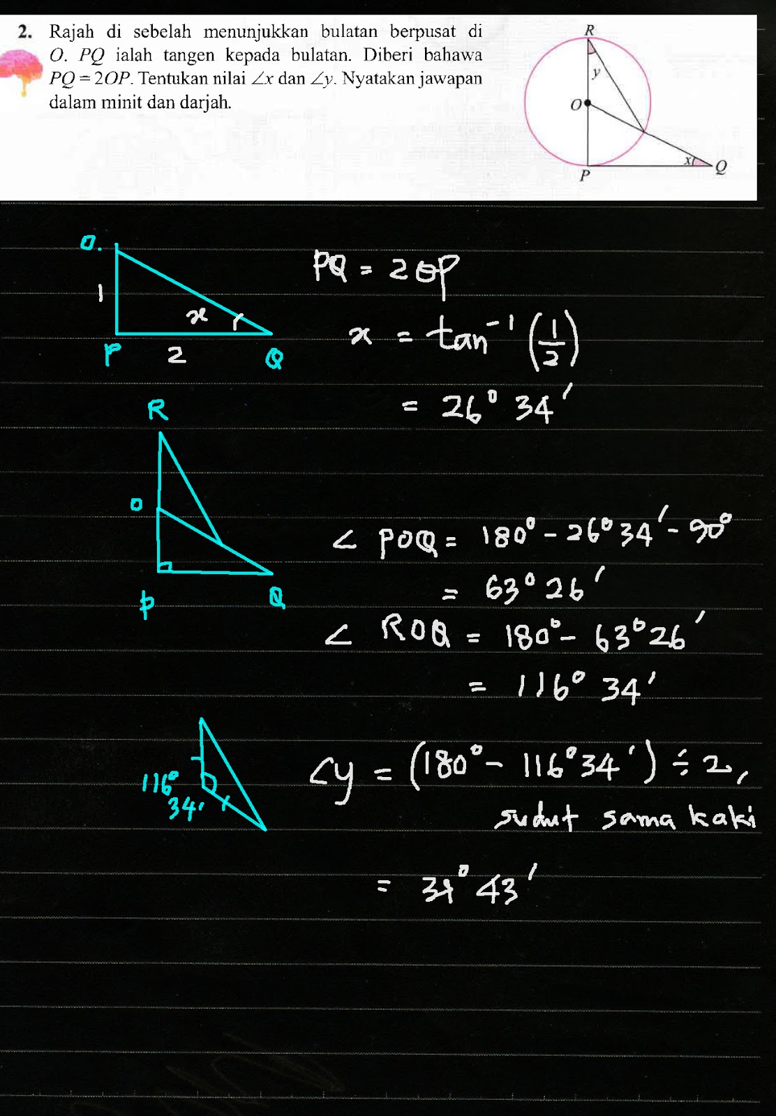 Cikgu Azman - Bukit Jalil: F3 Math Bab 6 Tangen Kepada 