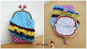 Funda para gafas flamenca modelo volantes. Pikapic