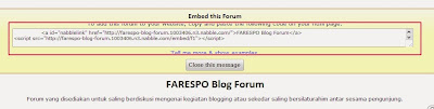 Cara Mudah Membuat Forum di Blog