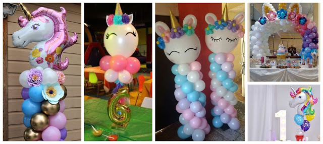  decorar-fiesta-unicornio-con-globos