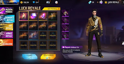 What is the Free Fire New Luck Royale Bundle?