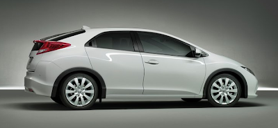 2012 Honda Civic EU Version White Profile