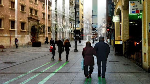 Frío paseo por la calle Mayor, 2013 Abbé Nozal