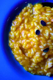 Ricetta Risotto alla zucca con foglie di maggiorana