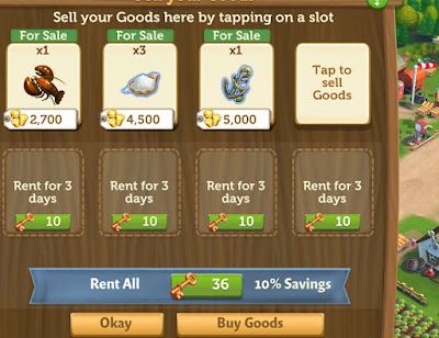 Sell Goods choose items Farmville Country Escape Tips and Tricks by Kazukiyan