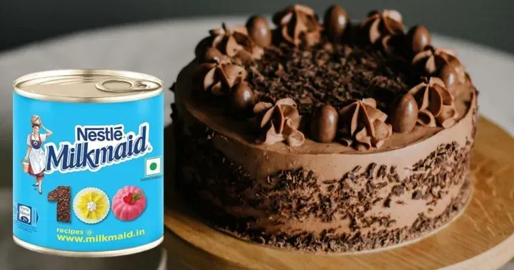 Milkmaid Chocolate Fudge Cake Recipe