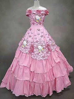 Weird Wedding Dresses - Hello Kitty