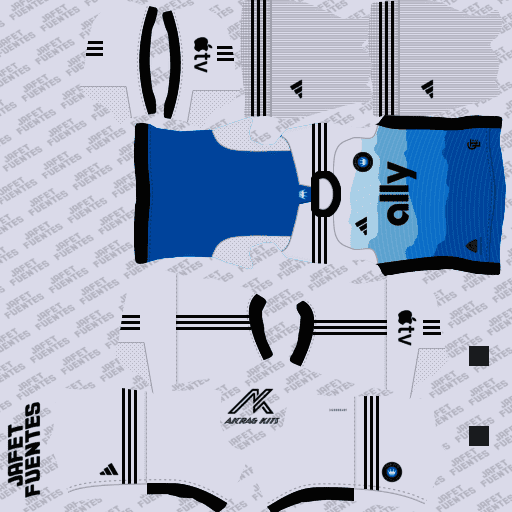 Charlotte FC Kits 2024-2025 Adidas Released - Dream League Soccer 2024 (Home)