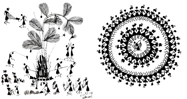 warli art village life and dance