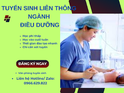 Tuyển sinh liên thông, văn bằng 2 lên cao đẳng ngành điều dưỡng tại đình quán