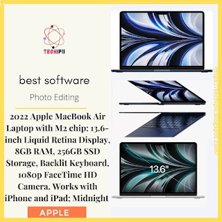 2022 Apple MacBook Air Laptop with M2 chip - techipii