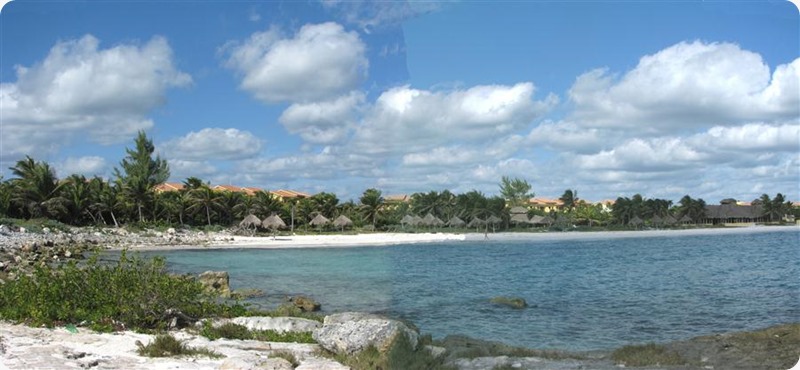 Xpu-Ha Beach from dock