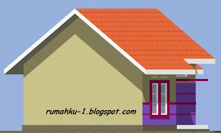 rumah minimalis denah rumah type 45/135