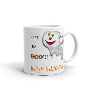 ghost baby coffee mug halloween