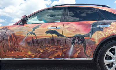 10 Amazing Airbrush Car Modification Photography 7