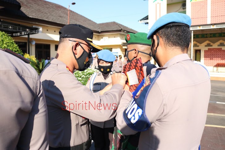 Gelar Apel Ops Keselamatan, Kapolres Takalar: Tingkatkan Disiplin Protokol Kesehatan