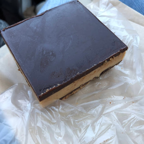 Delectable peanut butter square!