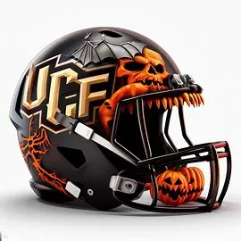 UCF Knights Halloween Concept Helmets
