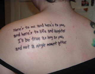 love quotes tattoos