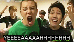 block b excited gif