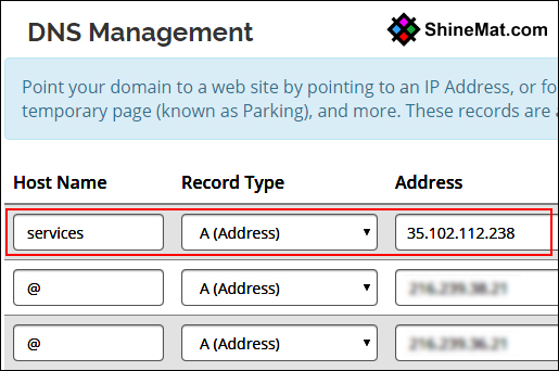 setup subdomain in blogger blog