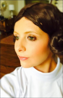 Sarah Michelle Gellar  Princesse Leia Halloween 2014