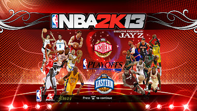 NBA 2K13 2012-13 Playoffs Startup Screen Mod
