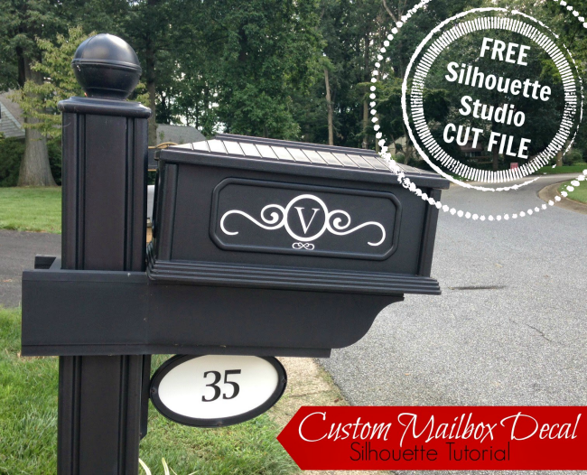 Download Vinyl Mailbox Decal Design: Free Silhouette Studio Cut ...