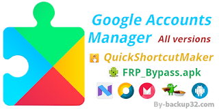 تحميل جميع اصدارات Google Account Manager لازالة حساب جوجل - FRP-Bypass-01