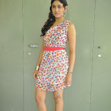 Manisha Yadav Photos in Floral Short Dress at Preminchali Movie Press Meet 75 