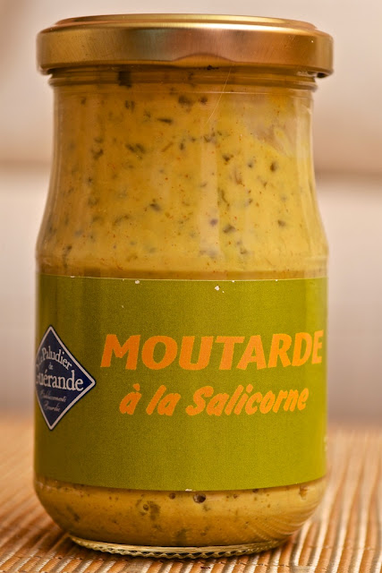 Moutarde à la Salicorne Le Paludier de Guérande - Moutarde - Mustard - Glasswort - Salicorne - Salicornia - Tartines - Condiment - Bretagne - Guérande - Cuisine