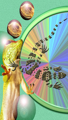 Lizard Fossil Crawl Tribal Art Wallpaper [Smartphone] 1080 x 1920 pixels  free-cell-phone-wallpaper.blogspot.com