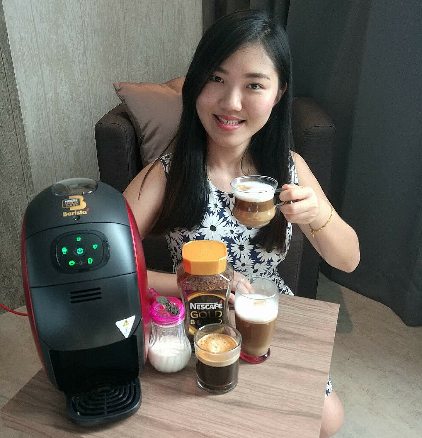 Coffee Addiction Starts With Nescafe Gold Blend Barista Machine Shirley My