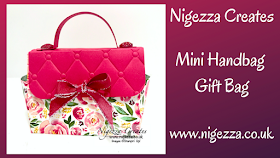 Nigezza Creates with Stampin' Up! Best Dressed Gift Bag Mini Hand Bag