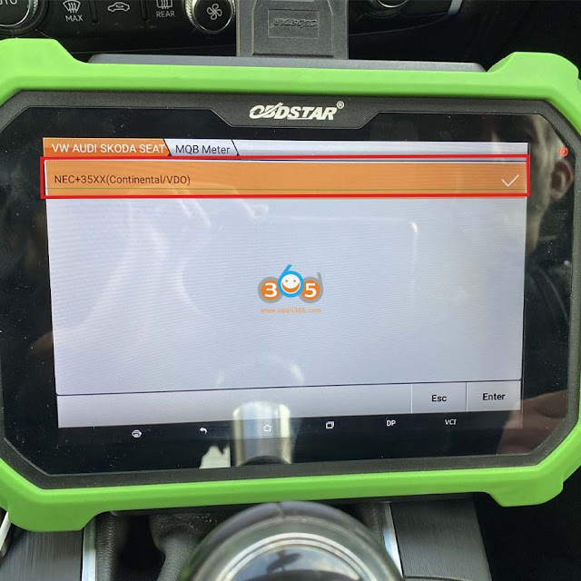 OBDSTAR X300 DP Plus Adds Audi A3 2013 MQB Key 10