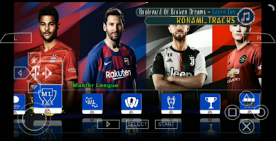 Mod eFootball 2020 PES Ultimate PSP