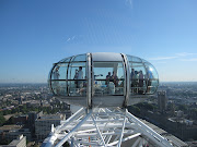 London Eye. Had really amazing views up there and the weather was just . (london eye capsule)