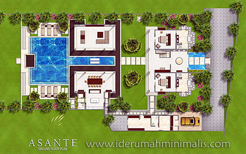 VILLA ASANTE - DESIGN ~ RUMAH MINIMALIS MODERN