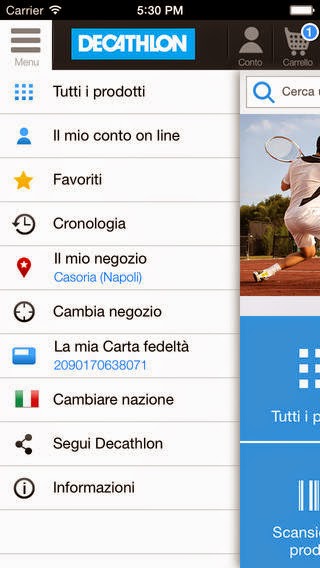 Con la nuova app Decathlon, il negozio degli sportivi è sul tuo smartphone.