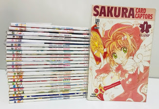 Coleção de Sakura Card Captor publicada no Brasil