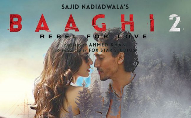 Baaghi 2 new upcoming movie first look, Poster of Tiger Shroff, Disha Patani download first look Poster, release date
