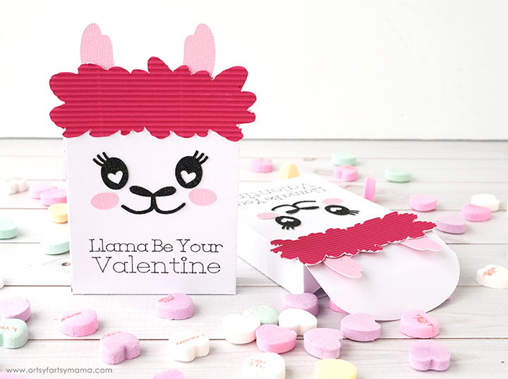 Llama Valentine Treat Boxes