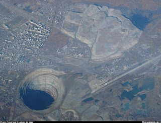 Mirny diamond mine,Siberia RUSIA picture gallery